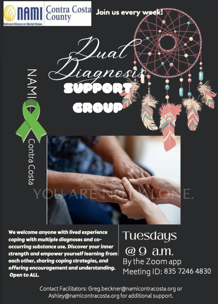Dual Diagnosis Support Group Time Change